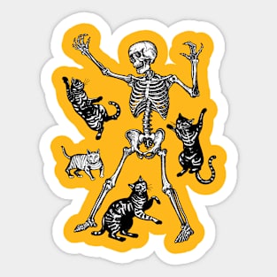 The Undead Dancing with Medieval Cats - Jitterbug Sticker